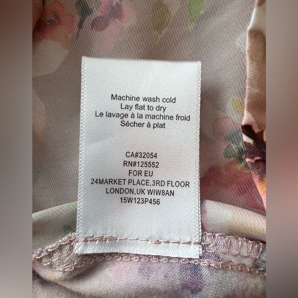 Dolan West Coast Floral Ruffle Size XS - Picture 7 of 9